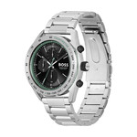 Montre BOSS Sport Lux homme bracelet acier gris - vue D1