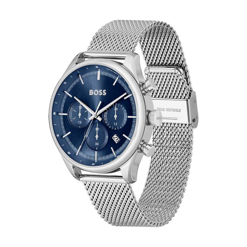 Montre BOSS Sport Lux homme bracelet acier - vue D1