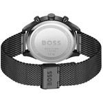 Montre BOSS Sport Lux homme bracelet acier noir - vue 3