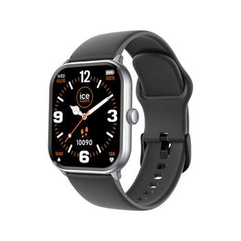 ICE WATCH Ice Smart smartwatch voor heren met zwarte siliconenband
