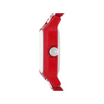 Montre DIESEL Cliffhanger homme solaire bracelet tissu rouge - vue 2