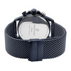 Montre PIERRE LANNIER Sentinelle homme chronographe bracelet acier bleu - vue V3