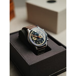 Montre AVI 8 Hawker Hurricane homme acier bracelet cuir marron foncé - vue D1