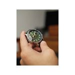 Montre AVI 8 Hawker Hurricane homme  acier bracelet cuir vert - vue 2