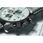 Montre AVI 8 Hawker Hurricane homme acier bracelet cuir gris - vue 2