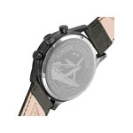Montre AVI 8 Hawker Hurricane homme acier bracelet cuir gris - vue 3