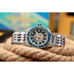 Montre SPINNAKER Fleuss Vintage Automatic homme automatique bracelet acier - vue D1