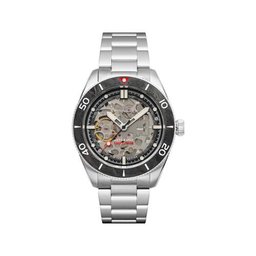 SPINNAKER Midcroft automatisch herenhorloge stalen armband
