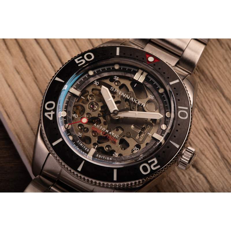 Montre SPINNAKER Midcroft homme automatique bracelet acier - vue 2