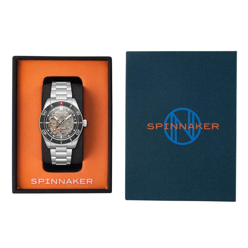 Montre SPINNAKER Midcroft homme automatique bracelet acier - vue D2