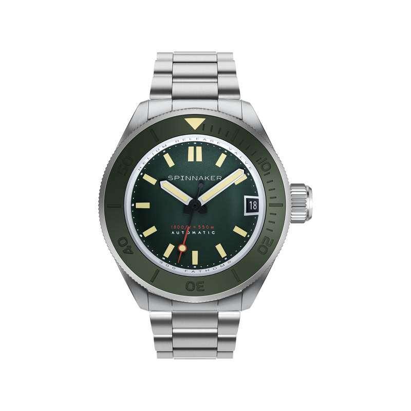 Montre SPINNAKER New Piccard homme automatique bracelet acier - vue 1