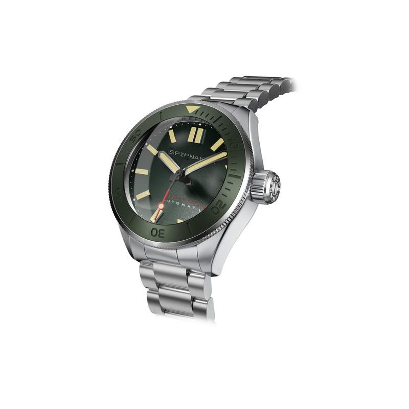 Montre SPINNAKER New Piccard homme automatique bracelet acier - vue 2