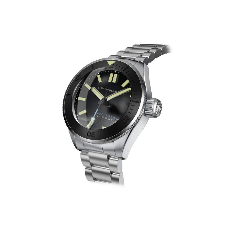 Montre SPINNAKER homme automatique bracelet acier - vue 2