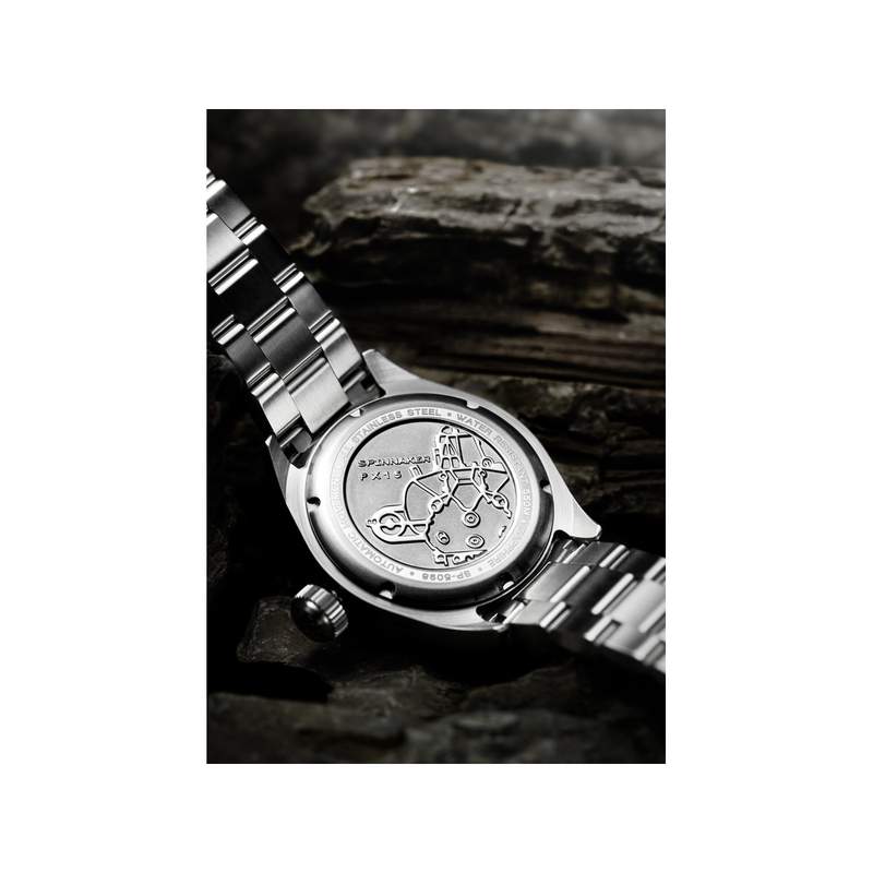 Montre SPINNAKER homme automatique bracelet acier - vue 3