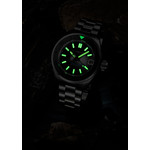 Montre SPINNAKER homme automatique bracelet acier - vue D3