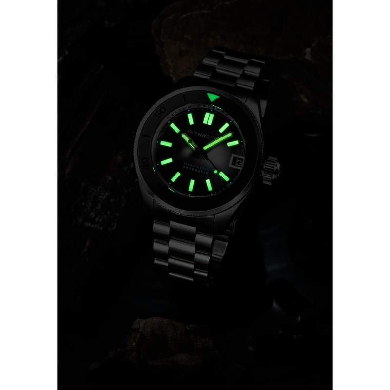 Montre SPINNAKER homme automatique bracelet acier - vue D3