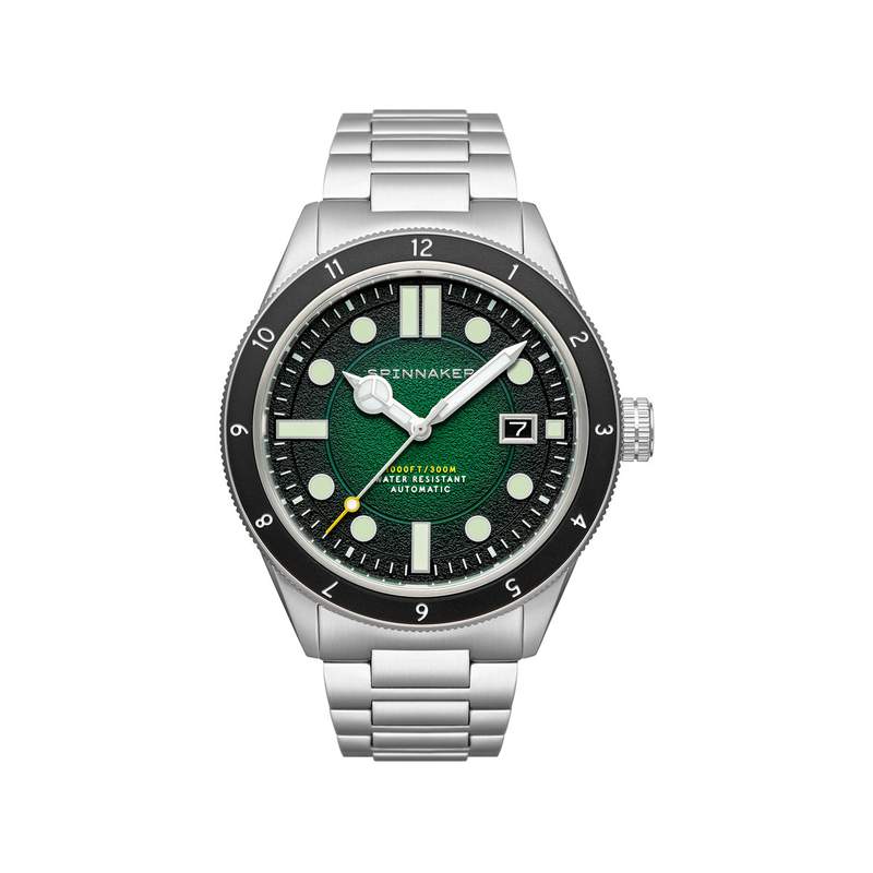 Montre SPINNAKER homme automatique bracelet acier - vue 1