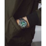 Montre SPINNAKER homme automatique bracelet acier - vue porté 2