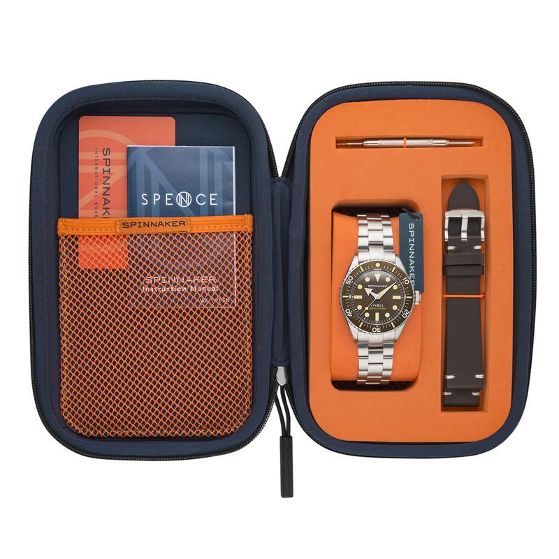 Montre SPINNAKER Spence homme automatique bracelet acier - vue D2