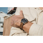 Montre SPINNAKER Croft Mide Size homme automatique bracelet acier - vue porté 1