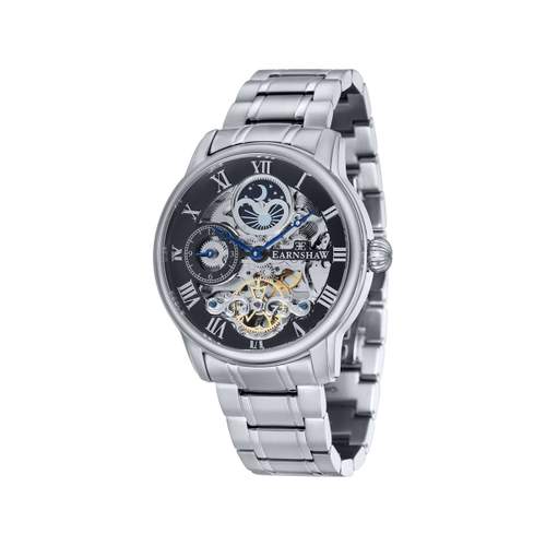 Montre EARNSHAW longitude homme automatique acier