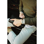 Montre EARNSHAW Longitude homme automatique acier bracelet acier - vue porté 1