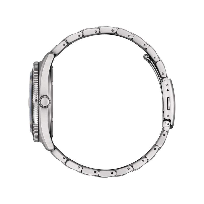 Montre CITIZEN sunset eco-drive homme eco-drive bracelet acier gris - vue 2