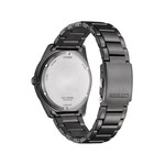 Montre CITIZEN sunset eco-drive homme eco-drive acier gris bracelet acier noir - vue 3