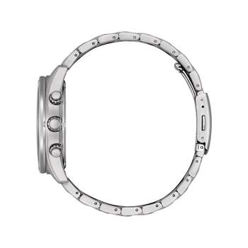CITIZEN platform urban chronograaf heren eco-drive horloge grijs stalen armband