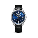 Montre CITIZEN mechanical homme automatique acier bracelet cuir noir - vue 1