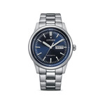 Montre CITIZEN platform sporty elegant homme automatique bracelet acier gris - vue 1