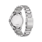 Montre CITIZEN platform classic homme eco-drive bracelet acier gris - vue 3
