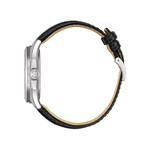 Montre CITIZEN platform classic homme eco-drive acier bracelet cuir noir - vue 2