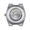 Montre TISSOT PRX POWERMATIC homme automatique cadran bleu clair bracelet gris - vue V3