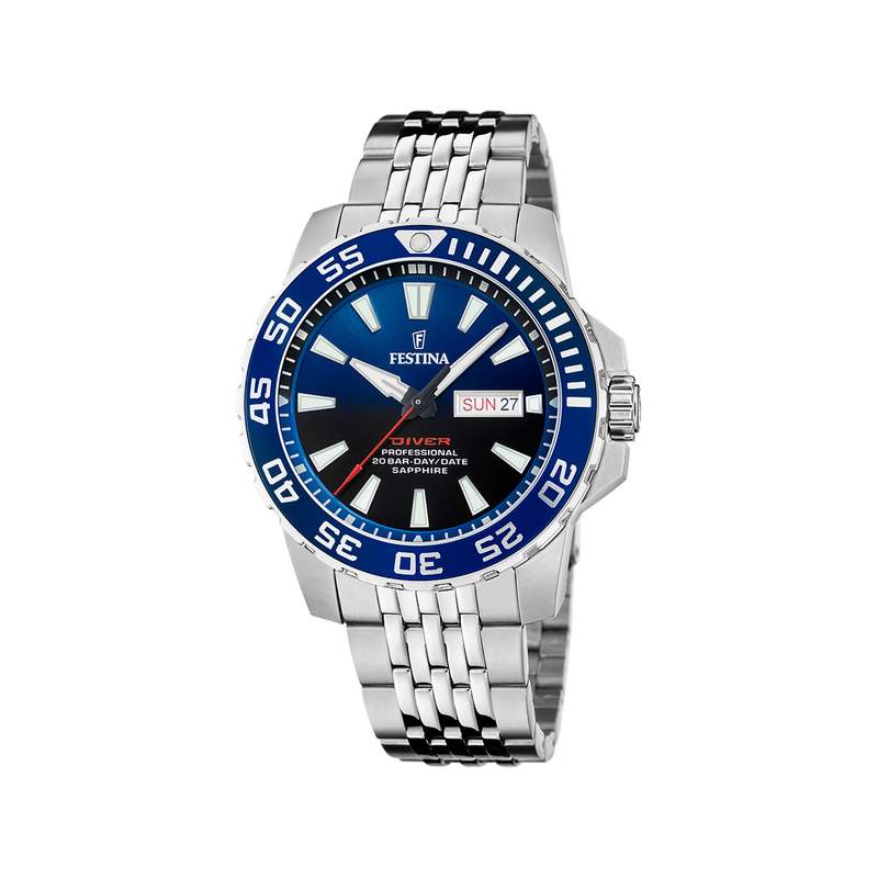 Montre FESTINA the originals homme bracelet acier gris - vue 1