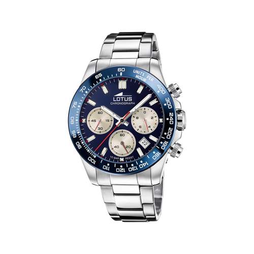 Montre LOTUS Freedom homme bracelet acier gris