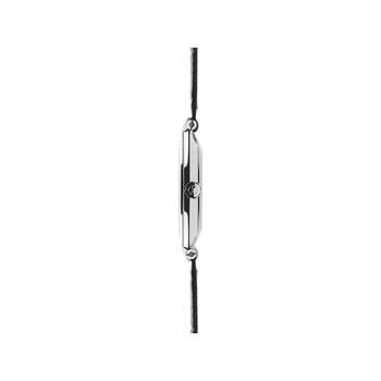 HERBELIN Newport Slim herenhorloge, automatisch, staal, zwarte leren band. Gelimiteerde editie