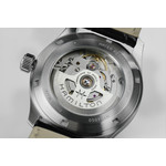 Montre HAMILTON Khaki Field homme automatique acier bracelet cuir noir - vue 3