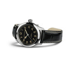 Montre HAMILTON Khaki Field homme automatique acier bracelet cuir noir - vue D2