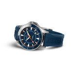 Montre HAMILTON Khaky Navy homme automatique acier bracelet caoutchouc bleu - vue D2