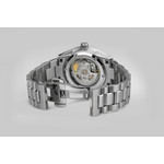 HAMILTON Jazzmaster men's automatic watch with black steel bracelet - view 3