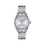 TISSOT T-Classic Men's Automatic Watch with Gray Steel Bracelet - View 1