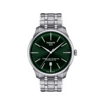 Montre TISSOT t-classic homme automatique bracelet acier gris - vue 1
