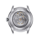 Montre TISSOT t-classic homme automatique bracelet acier gris - vue 3