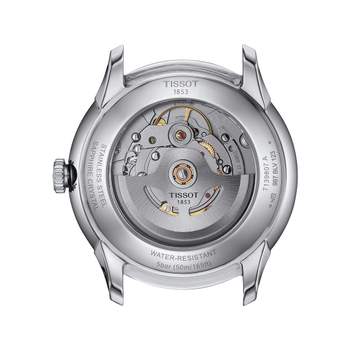 Montre TISSOT t-classic homme automatique bracelet acier gris