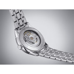 Montre TISSOT t-classic homme automatique bracelet acier gris - vue D2