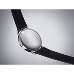 Montre TISSOT T-CLASSIC EVERYTIME homme cadran bleu bracelet cuir noir - vue D2