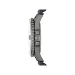 Montre FOSSIL Blue homme bracelet silicone gris - vue 2