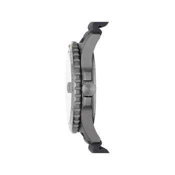 Montre FOSSIL Blue homme bracelet silicone gris