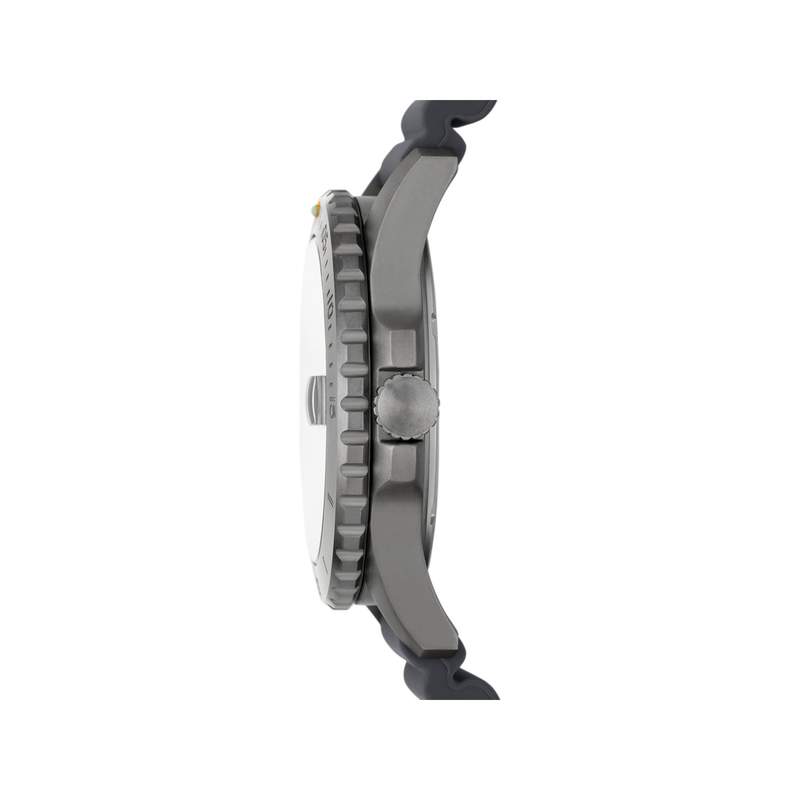 Montre FOSSIL Blue homme bracelet silicone gris - vue 2